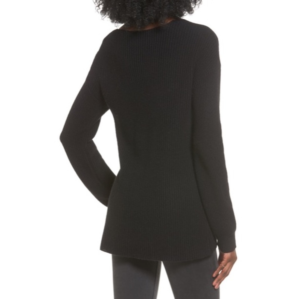 NWT BP. V-Neck Sweater in Black - Picture 2 of 4